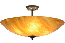 Luma-Spec Lighting 157366 - 24"W Madison Semi-Flushmount