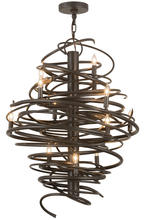 Luma-Spec Lighting 157562 - 28" Wide Cyclone 12 Light Chandelier