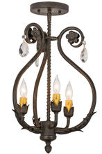 Luma-Spec Lighting 157893 - 12" Wide Antonia 3 Light Chandelier
