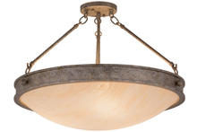 Luma-Spec Lighting 158204 - 22"W Dionne Semi-Flushmount