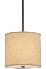 Luma-Spec Lighting 158218 - 12"W Cilindro Beige Textrene Pendant