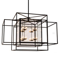 Luma-Spec Lighting 158474 - 72"L Kitzi Box Oblong Pendant