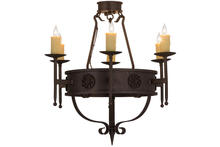 Luma-Spec Lighting 160259 - 30" Wide Calandra 6 Light Chandelier