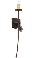 Luma-Spec Lighting 161021 - 6" Wide Bechar Pine Cone Wall Sconce