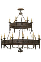 Luma-Spec Lighting 162417 - 69"W Calandra 18 LT Two Tier Chandelier