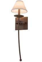 Luma-Spec Lighting 163389 - 7"W Bechar W/Fabric Shade Wall Sconce