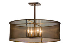Luma-Spec Lighting 163842 - 30" Wide Cilindro Rame Pendant