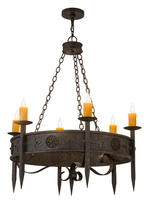 Luma-Spec Lighting 167203 - 36"W Calandra 6 LT Chandelier