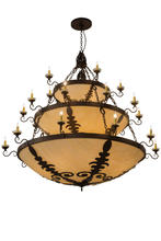 Luma-Spec Lighting 168220 - 72" Wide Castellum 3 Tier Chandelier