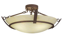 Luma-Spec Lighting 170000 - 30"W Covina Semi-Flushmount