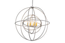 Luma-Spec Lighting 170407 - 43" Wide Atom Enerjisi 8 Light Chandelier