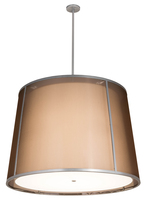 Luma-Spec Lighting 170421 - 42"W Cilindro Textrene Tapered Pendant
