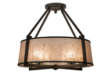Luma-Spec Lighting 170599 - 31"W Cilindro Lucy 4 LT Semi-Flushmount