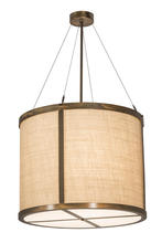 Luma-Spec Lighting 170893 - 24"W Cilindro Textrene Pendant