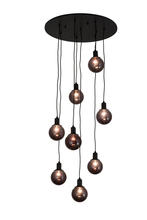Luma-Spec Lighting 171526 - 28" Wide Bola 8 Light Cascading Pendant