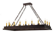 Luma-Spec Lighting 172607 - 48" Long Mezek 18 Light Oblong Chandelier