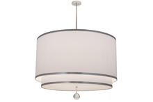 Luma-Spec Lighting 172611 - 48"W Cilindro 2 Tier Textrene Pendant