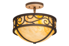 Luma-Spec Lighting 173514 - 12"W Lilliana Semi-Flushmount