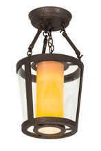Luma-Spec Lighting 177022 - 10"W Cilindro Tapered Semi-Flushmount