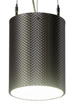 Luma-Spec Lighting 179030 - 7.5" Wide Cilindro Metal-Tex Pendant