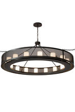 Luma-Spec Lighting 179911 - 78"W Loxley Golpe 16 LT Chandelier
