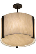 Luma-Spec Lighting 180892 - 18" Wide Cilindro Semi-Flushmount