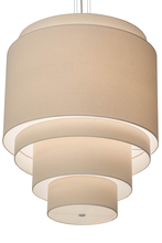 Luma-Spec Lighting 181399 - 31"W Cilindro 5 Tier Textrene Pendant