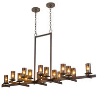 Luma-Spec Lighting 183455 - 72" Long Dante 16 LT Oblong Chandelier