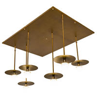 Luma-Spec Lighting 188598 - 75" Long Bola Plato 6 Light Cascading Pendant