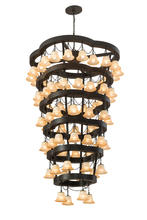 Luma-Spec Lighting 188855 - 60"W Cretella 72 LT Six Tier Chandelier