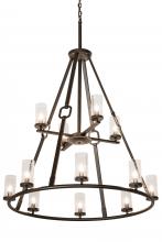 Luma-Spec Lighting 189559 - 38"W Loxley Hugo 12 LT Chandelier