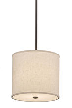 Luma-Spec Lighting 190645 - 12" Wide Cilindro Textrene Pendant