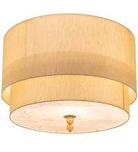 Luma-Spec Lighting 190703 - 32" Wide Cilindro Lujoso Two Tier Semi-Flushmount