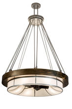 Luma-Spec Lighting 192958 - 72" Wide Cilindro Ventura Chandel-Air