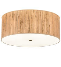 Luma-Spec Lighting 194465 - 26" Wide Cilindro Textrene Flushmount