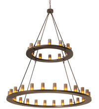 2nd Avenue Designs Blue 195244 - 72" Wide Loxley 36 Light Two Tier Chandelier