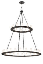 Luma-Spec Lighting 196183 - 72" Wide Loxley 36 LT Two Tier Chandelier
