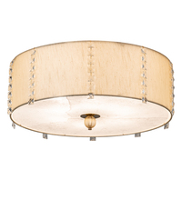 Luma-Spec Lighting 196434 - 25" Wide Cilindro Lujoso Semi-Flushmount