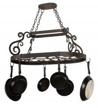 2nd Avenue Designs Blue 197433 - 38" Long Neo Pot Rack