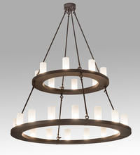 Luma-Spec Lighting 197483 - 54" Wide Loxley 24 Light Two Tier Chandelier