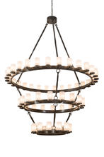 Luma-Spec Lighting 197921 - 84" Wide Noziroh Ring 60 LT Three Tier Chandelier