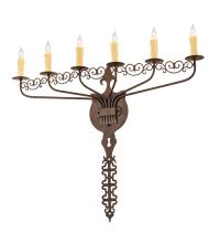 Luma-Spec Lighting 199190 - 36" Wide Almonte 6 Light Wall Sconce