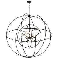 Luma-Spec Lighting 202102 - 60" Wide Atom Enerjisi 8 Light Chandelier