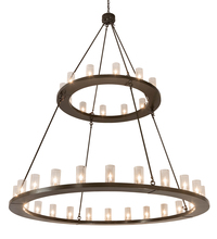 Luma-Spec Lighting 202215 - 72" Wide Loxley 36 Light Two Tier Chandelier