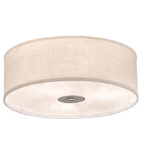 Luma-Spec Lighting 202441 - 24" Wide Cilindro Textrene Flushmount