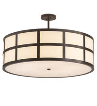 Luma-Spec Lighting 202567 - 36" Wide Cilindro Barnabas Semi-Flushmount
