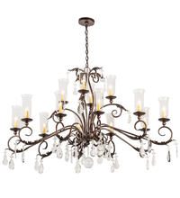 Luma-Spec Lighting 203867 - 62" Long Windsor 14 Light Oblong Chandelier