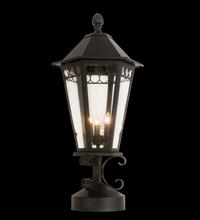 Luma-Spec Lighting 205328 - 14" Wide Yorkshire Lantern Post Mount
