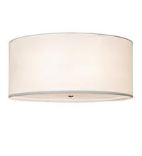 Luma-Spec Lighting 213390 - 36" Wide Cilindro Textrene Semi-Flushmount