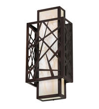 Luma-Spec Lighting 217647 - 8" Wide Quadrato Rich Umador Wall Sconce
